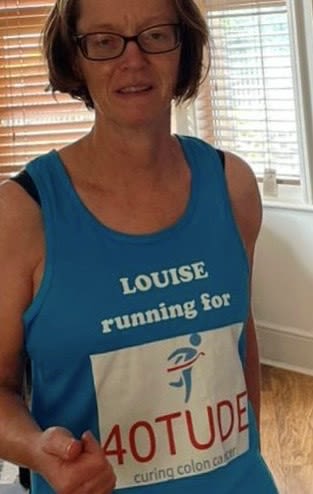 Photo of Louise Page in her 40tude running vest